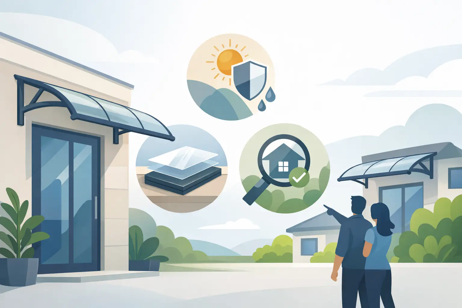 Polycarbonate Awning Benefits and Buying Tips